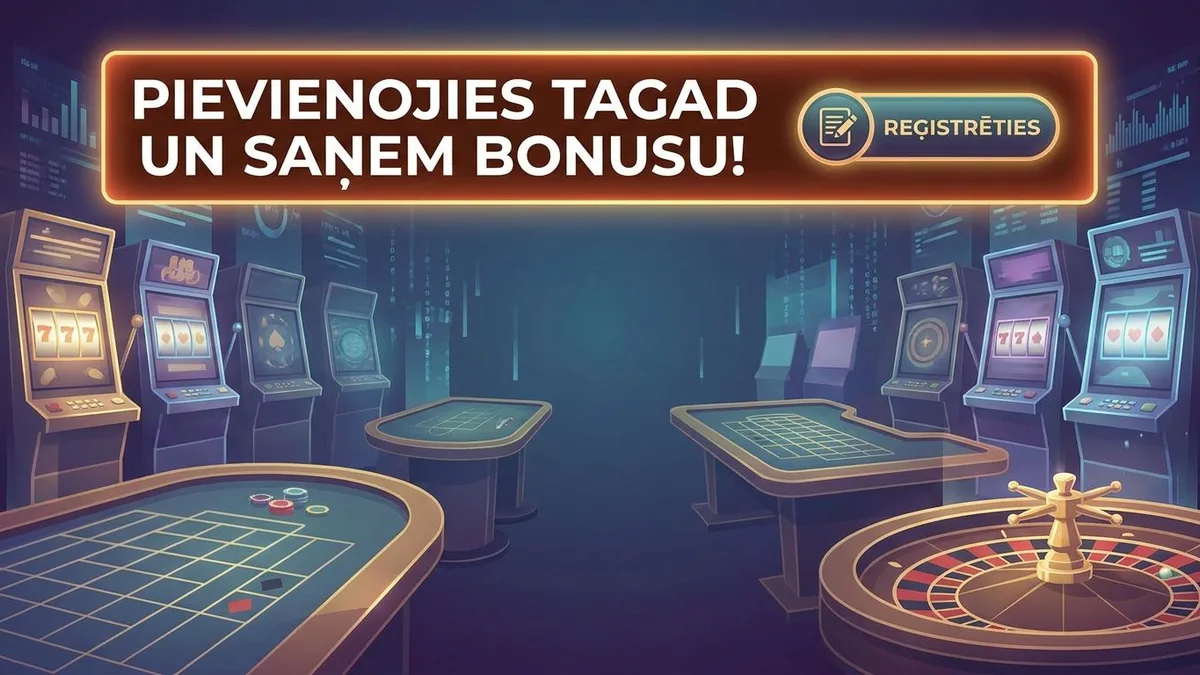 Reģistrācija ar bonusu
